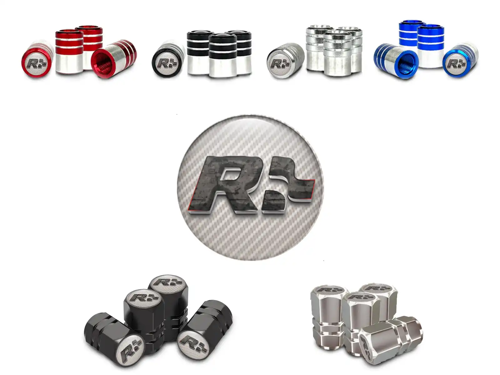 Valve Caps for SUV Design Force Edition